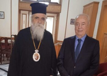 Βασίλης Κοντογιαννόπουλος: Ευχές για τον Μητροπολίτη Ηλείας Αθανάσιο