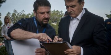 Στην Ηλεία Χρυσοχοΐδης και Χαρδαλιάς