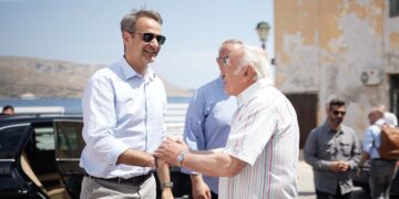 Στην Πάτρα ο Κυριάκος Μητσοτάκης
