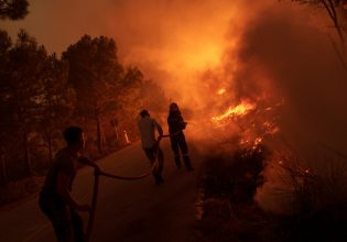 Πύρινη «κόλαση» στον Έβρο: Ενισχύεται η ένταση και η έκταση της φωτιάς