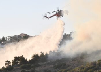 Μαραθώνας: Φωτιά σε τέσσερα μέτωπα – Επιχειρούν ισχυρές επίγειες και εναέριες δυνάμεις