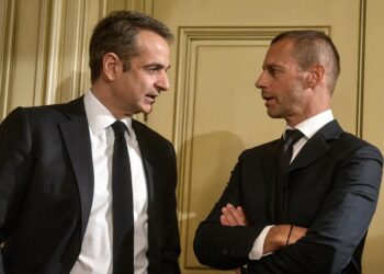 Συνάντηση Μητσοτάκη-UEFA