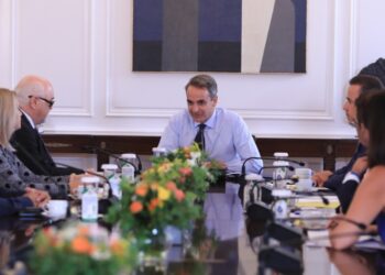 Συνάντηση Κυρ. Μητσοτάκη με την ΕΣΑμεΑ για την κατάρτιση Οδικού Χάρτη για τα άτομα με αναπηρία