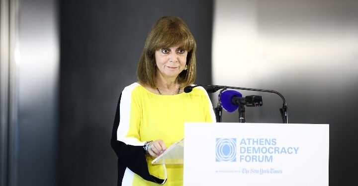 ΠτΔ: Η αποτελεσματική αντιμετώπιση της κλιματικής αλλαγής, αποτελεί μια από τις σημαντικότερες προκλήσεις για την Δημοκρατία