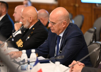 Νίκος Δένδιας: Συμμετείχε στη σύσκεψη της Ομάδας Επαφής για την Άμυνα στην Ουκρανία