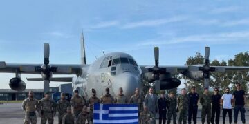 Λιβύη: Νεκρά πέντε μέλη της ελληνικής αποστολής – Στην Ελευσίνα το C-130 με τους τραυματίες