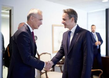 Η Ανατολική Μεσόγειος και η Ουκρανία στη συνάντηση Μητσοτάκη – Στόλτενμπεργκ στη Νέα Υόρκη