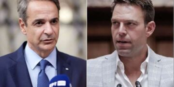 Συνάντηση Κυρ. Μητσοτάκη – Στ. Κασσελάκη σήμερα στη Βουλή