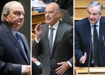 Η “ενωτική” ομιλία Δένδια στο Συνέδριο της ΝΔ με κύριους αποδέκτες τους Καραμανλή και Σαμαρά