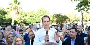 Μητσοτάκης: Η ΝΔ μπορεί να εγγυηθεί σταθερότητα σε δύσκολους καιρούς και τελικά ευημερία