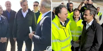 Σε Θεσσαλονίκη και Κιλκίς ο Κυριάκος Μητσοτάκης: Επίσκεψη στο έργο του οδικού άξονα Νέα Σάντα – Άσσηρος